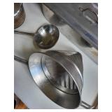 Assorted Stainless Steel Pots & Lids with Steamer Insert and Roaster