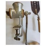 OLMAX Vintage Meat Grinder and kitchen tools