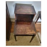 Vintage Two Tiered End Table