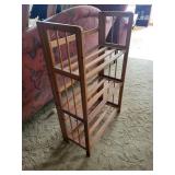 wood folding shelf