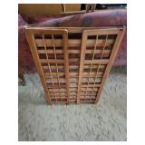 wood folding shelf