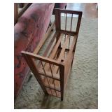 wood folding shelf