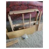 Unassembled Pine Wood table 32 inches