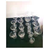 Glenlivet Etched Stemware Glasses - Clear Crystal Goblets (Assorted)