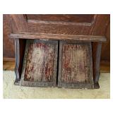 Antique Lakeside Pump Organ Victorian Oak Chicago USA Mirror Back