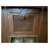 Antique Lakeside Pump Organ Victorian Oak Chicago USA Mirror Back