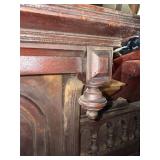 Antique Lakeside Pump Organ Victorian Oak Chicago USA Mirror Back