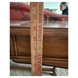 Vintage Oak Writing Desk Sofa Table Barley Twist Brass Gallery