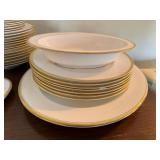 Royal Worcester Viceroy Fine Bone China Partial Set Gold Trim