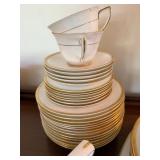Royal Worcester Viceroy Fine Bone China Partial Set Gold Trim