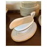 Royal Worcester Viceroy Fine Bone China Partial Set Gold Trim