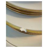 Royal Worcester Viceroy Fine Bone China Partial Set Gold Trim