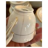 Royal Worcester Viceroy Fine Bone China Partial Set Gold Trim