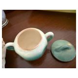 Mixed Vintage Ceramic Vase & Serving Lot Homer Laughlin FTD 5 Pc