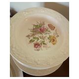 Homer Laughlin Eggshell Theme Floral Embossed China Set Lot