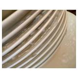 Homer Laughlin Eggshell Theme Floral Embossed China Set Lot