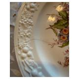 Homer Laughlin Eggshell Theme Floral Embossed China Set Lot