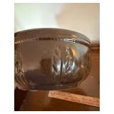 Vintage Stoneware Covered Bean Pot & Crock Lot Brown Ceramic Kitchenware