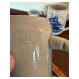 Vintage Ceramic Mug Stein Pitcher Lot Lowenbrau Charles W Morgan