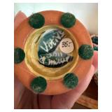 Molly Miller of Brown Horse Pottery Hand Painted Art Pottery Bowls & Votive Holders Lot