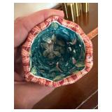 Molly Miller of Brown Horse Pottery Hand Painted Art Pottery Bowls & Votive Holders Lot