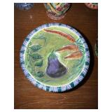 Molly Miller of Brown Horse Pottery Hand Painted Art Pottery Bowls & Votive Holders Lot