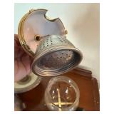 Vintage Housewares Lot Teapot Trivet Silverplate Compote Decor