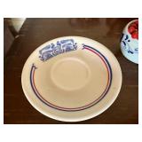 Vintage Mixed Ceramic Tableware Lot Syracuse China Delft Clog Bowl