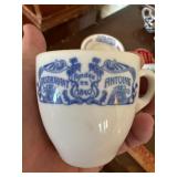 Vintage Mixed Ceramic Tableware Lot Syracuse China Delft Clog Bowl