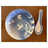 Vintage Mixed Ceramic Tableware Lot Syracuse China Delft Clog Bowl