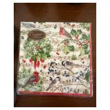 Watermelon Ceramic Basket Decor Lot w/ Coasters Napkins Tile Candles