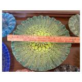Sydenstricker Glass Plates Bowls Floral Mandala Decor Lot of 11