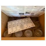 Ball Quilted Crystal Jelly Jars 4 Oz Dozen w Box Lids Bands Good