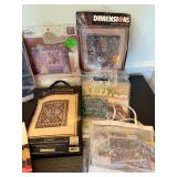 Dimensions Needlepoint Cross Stitch Kit Lot Mixed Vintage Craft Sets