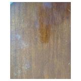 Vintage Drop Leaf Coffee Table Queen Anne Style Wood 35x30x15 Good