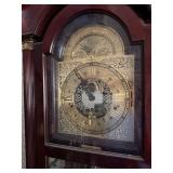 Howard Miller Grandfather Clock Moon Phase 3 Weight Floor Clock
