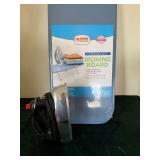 Black & Decker Classic Iron w/ Tabletop Ironing Board 30.5x12 Good