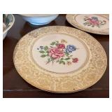 Vintage Floral China Serving Pieces Lot Haviland Bavaria 4 Pc