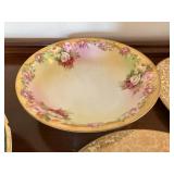 Vintage Floral China Serving Pieces Lot Haviland Bavaria 4 Pc