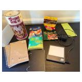 Variety of Art Supplies including Logan A-7A Light Pad Art Supply Lot Mead Crayola Prang Sketchbooks