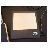 Variety of Art Supplies including Logan A-7A Light Pad Art Supply Lot Mead Crayola Prang Sketchbooks