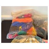 Mixed Needlepoint Yarn Craft Lot Canvases Kits Partial Projects