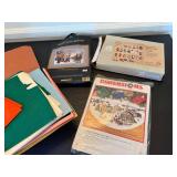 Vintage Christmas Craft Kit Lot Dimensions LeeWards Felt Cross Stitch