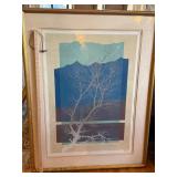 Martin Rhapsody I Signed Numbered Serigraph Framed 31 x 39