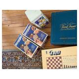 Vintage Board Game Lot Monopoly Boggle Pictionary Trivial Pursuit