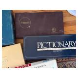Vintage Board Game Lot Monopoly Boggle Pictionary Trivial Pursuit