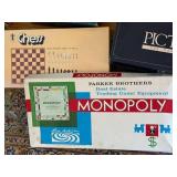 Vintage Board Game Lot Monopoly Boggle Pictionary Trivial Pursuit