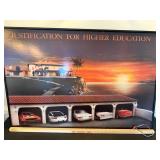 Framed Justification for Higher Education Poster Print 36x24 Wall Art