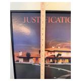 Framed Justification for Higher Education Poster Print 36x24 Wall Art