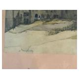 Rowena Meeks Abdy Where East Meets West Framed Art Print 22in Fair